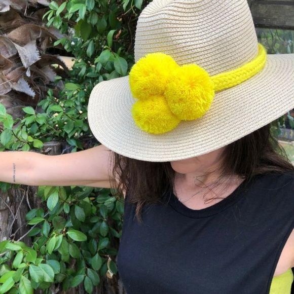 Wayuu Colombian Hat Pom Pom Braided Headband Hat T - Picture 2 of 7